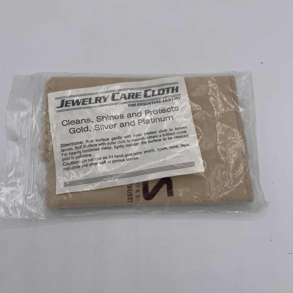 Jewelry Cleaning Polishing Cloth Silver Gold Brass Restore Shine Multipule Layer